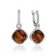 Classy Silver Transformable Dangles With Jasper And Crystals, image 