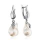 Fabulous Baroque Pearl Drop Earrings, image 