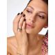 Impressive Silver Adjustable Ring With Nacre, Ring Size: Adjustable, image , picture 3