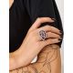 Fabulous Agate Geode Cocktail Ring, Ring Size: 7 / 17.5, image , picture 6
