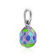 Colorful Enamel Egg Pendant The Romanov, image , picture 4
