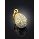 Ornate Gilded Silver Enamel Egg Shaped Pendant The Romanov, image , picture 2