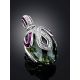 Fabulous Silver Crystal Egg Shaped Pendant The Romanov, image , picture 2