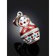 Enamel Matryoshka Egg Pendant The Romanov, image , picture 2
