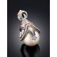Fabulous Silver Pearl Egg Shaped Pendant The Romanov, image , picture 2