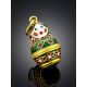 Bright Enamel Matryoshka Egg Pendant The Romanov, image , picture 2