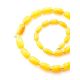 Honey Amber Beaded Necklace With Bail, image 