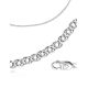 Double Rhomb Silver Chain, Length: 45, image 