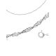 Silver Singapore chain, Length: 45, image 