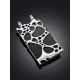 Bold Geometric Silver Jet Pendant, image , picture 2