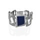 Chunky Silver Jeans Link Bracelet, image 