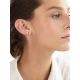 Wavy Design Silver Stud Earrings The ICONIC, image , picture 2