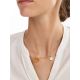 Romantic Gilded Silver Necklace With Amber And Pearl Pendants The Palazzo, image , picture 3