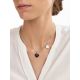 Cute Silver Necklace With Amber And Pearl Pendants The Palazzo, image , picture 3