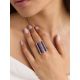 Designer Silver Rhodonite Ring, Ring Size: 8 / 18, image , picture 3