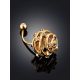 Stylish Gilded Silver Navel Piercing, image , picture 2