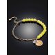 Boho Style Gilded Silver Amber Bracelet The Palazzo, image , picture 2