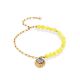 Boho Style Gilded Silver Amber Bracelet The Palazzo, image 