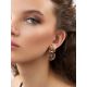 Fabulous Cello Motif Gilded Silver Earrings, image , picture 3