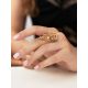 Cello Motif Gilded Silver Ring, Ring Size: 9 / 19, image , picture 3