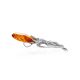 Luminous Amber Octopus Pendant, image , picture 3