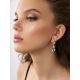 Classy Blue Topaz Drop Earrings, image , picture 3