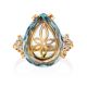 Light Blue Quartz Ring, Ring Size: 7 / 17.5, image , picture 4