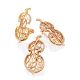 Fabulous Cello Motif Gilded Silver Earrings, image , picture 4