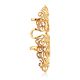 Baroque Style Gilded Silver Articulated Ring, Ring Size: 8 / 18, image , picture 4