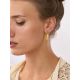 Boho Style Gilded Silver Amber Earrings The Palazzo, image , picture 3