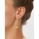 Ultra Feminine Gilded Silver Amber Chain Dangles The Palazzo, image , picture 3