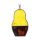 Stylish Two Tone Amber Matryoshka® Pendant, image 