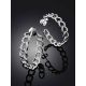 Chain Motif Silver Hoop Earrings The ICONIC, image , picture 2
