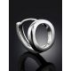 Unisex Silver Mono Earring The ICONIC, image , picture 2