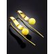 Trendy Gilded Silver Amber Hook Earrings The Palazzo, image , picture 2