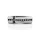 Trendy Geometric Silver Crystal Ring, Ring Size: 6.5 / 17, image , picture 3