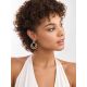 Fabulous Mix Tone Silver Dangle Earrings The Liquid, image , picture 3