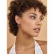 Curvaceous Silver Pearl Mono Earring The Palazzo, image , picture 3