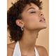 Chic Silver Pearl Stud Earrings The Palazzo, image , picture 3
