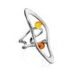 Bright Multicolor Amber Ring The Palazzo, Ring Size: Adjustable, image , picture 3