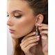 Gorgeous Gilded Silver Topaz Dangle Earrings, image , picture 3