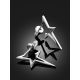 Silver Star Shaped Stud Earrings, image , picture 2