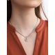 Shimmering Silver Crystal Pendant, image , picture 3