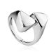 Sterling Silver Geometric Ring The ICONIC, Ring Size: 7 / 17.5, image 