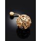 Bubble Motif Gilded Silver Navel Piercing, image , picture 2