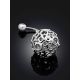 Bubble Motif Sterling Silver Navel Piercing, image , picture 2