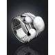 Chunky Silver Band Ring The ICONIC, Ring Size: 8 / 18, image , picture 2