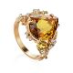 Lustrous Yellow Zultanite Ring, Ring Size: 7 / 17.5, image 