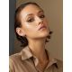 Mismatched Rose Gold Plated Silver Earrings The Liquid, image , picture 3