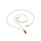 Luminous Cognac Amber Pendant Necklace The Palazzo, image , picture 3